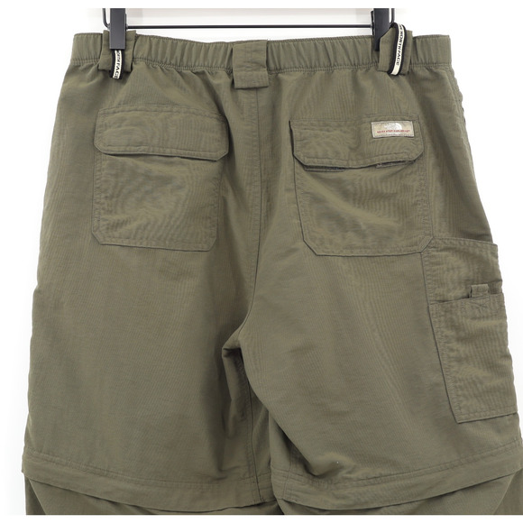 The North Face Men's Convertible Cargo Hiking Pants Khaki Tan Sz M - Picture 6 of 16
